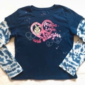 Vintage The Wonderful World of Disney THUMPER Long Sleeve Shirt